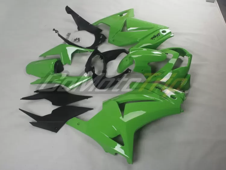 2008-2012-Kawasaki-Ninja-250R-Lime-Green-Fairing-4