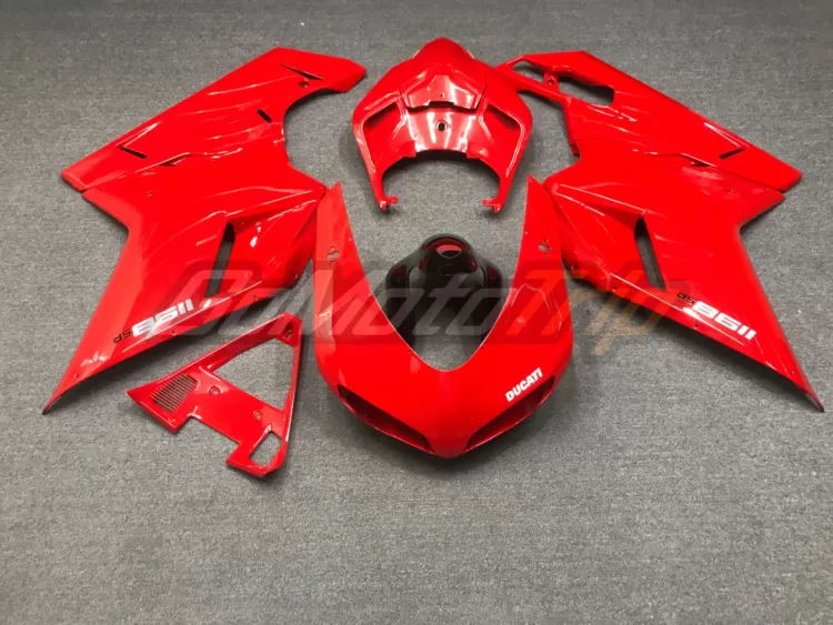 Ducati 1198 Sp Red Fairing Kit 1