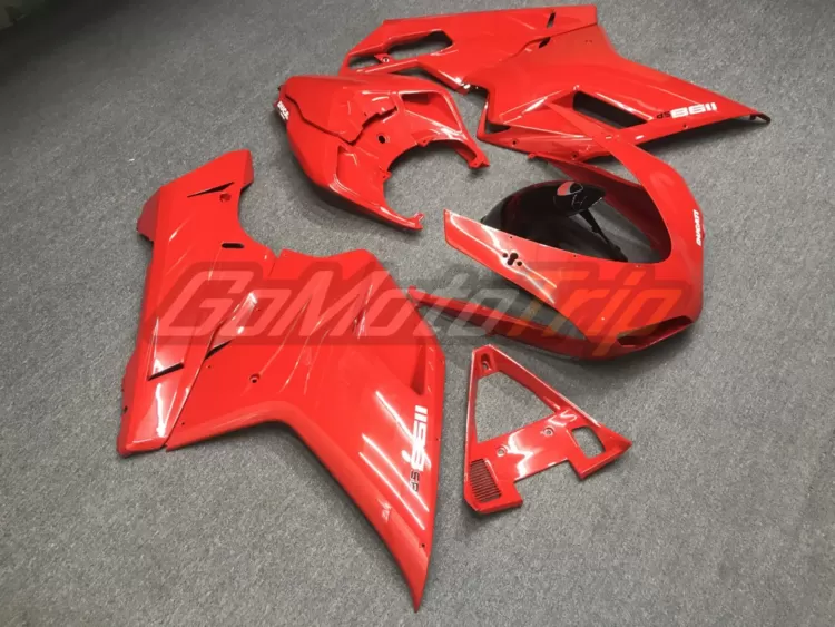Ducati 1198 Sp Red Fairing Kit 3