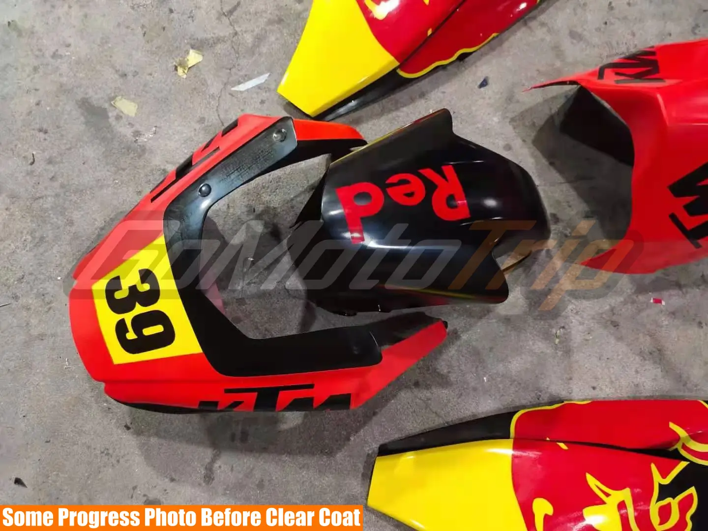 Ktm Rc390 2015 2021 Red Bull Race Fairing 2