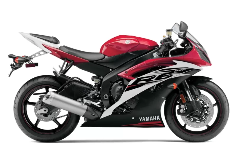 2014 Yamaha Yzf R6 Rapid Red Pearl White