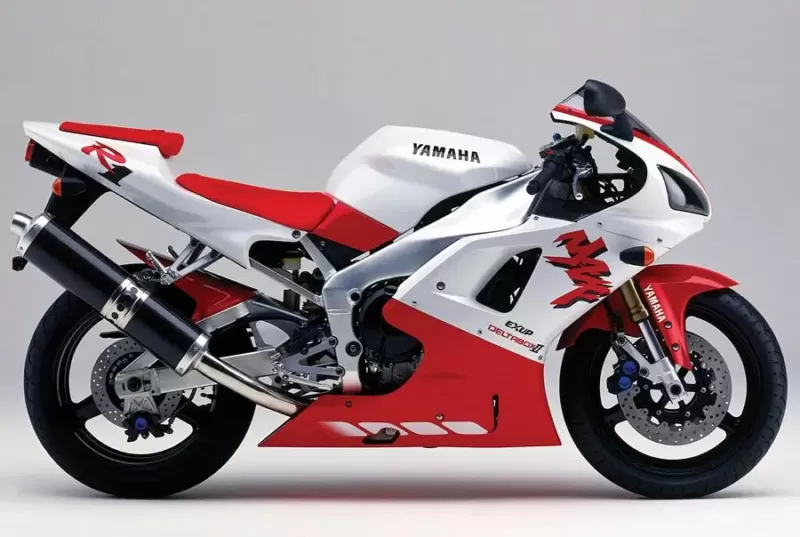 1998-Yamaha-YZF-R1-White-Red