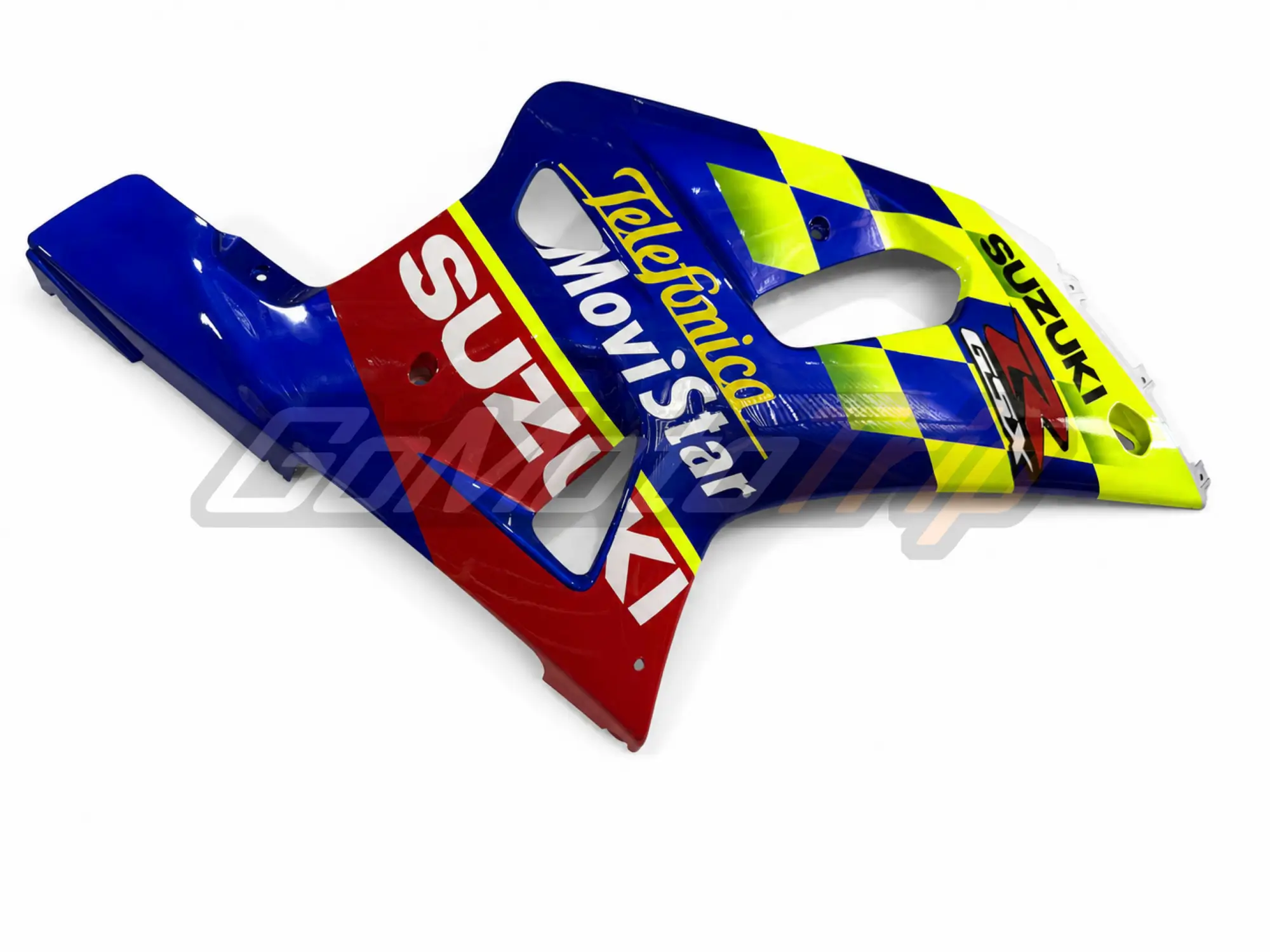 2002 Suzuki Gsx R600 Telefonica Movistar Fairing Kit 8 - Gomototrip 2002 Suzuki GSX-R600 Telefonica Movistar Fairing Kit 8