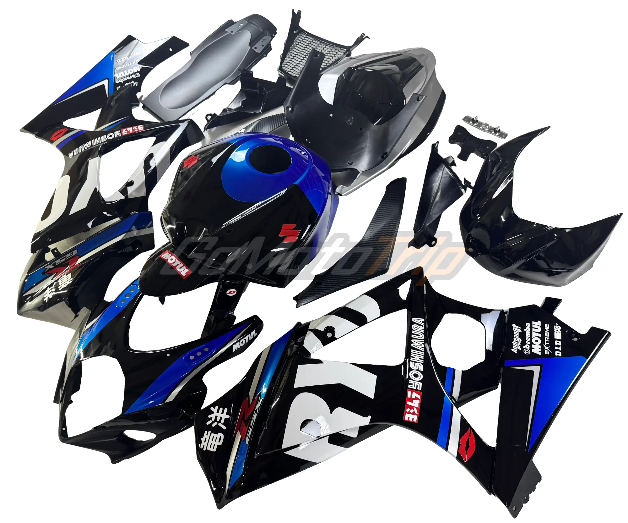 2007 2008 Suzuki Gsx R1000 Ryuyo Fairing Kit 2 - Gomototrip 2007-2008 Suzuki GSX-R1000 Ryuyo Fairing Kit 2