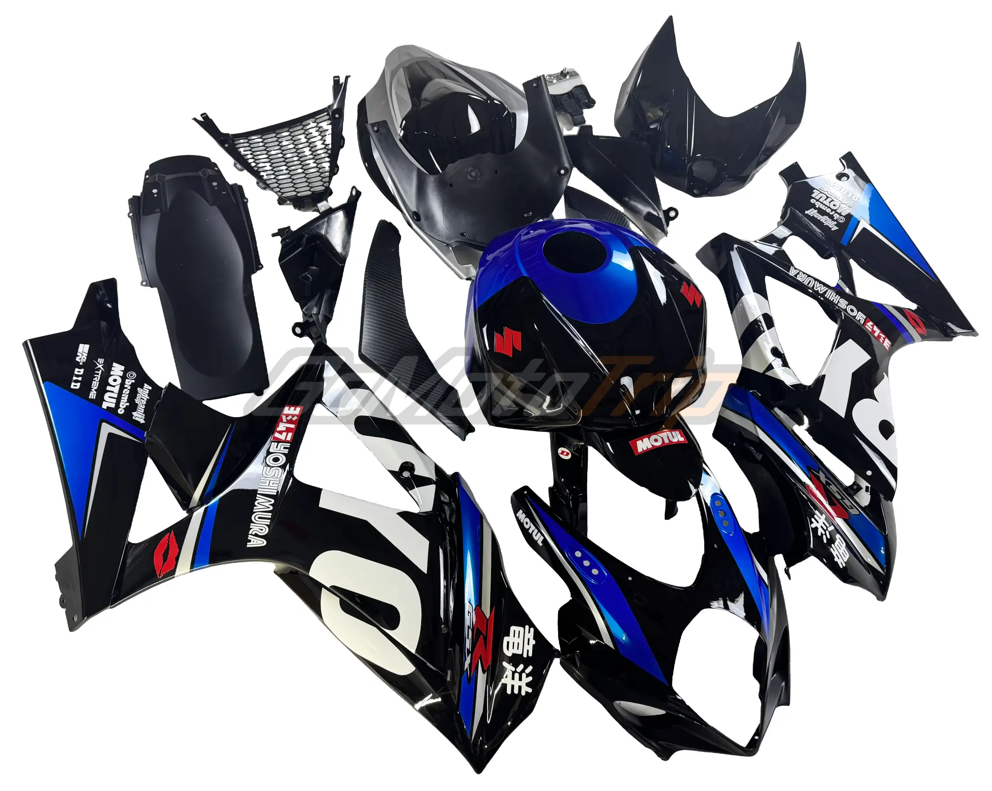 2007 2008 Suzuki Gsx R1000 Ryuyo Fairing Kit 3 - Gomototrip 2007-2008 Suzuki GSX-R1000 Ryuyo Fairing Kit 3