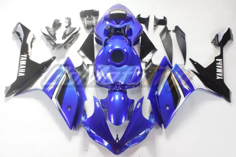 2008 Yamaha Yzf R1 Blue Fairing Kit 1