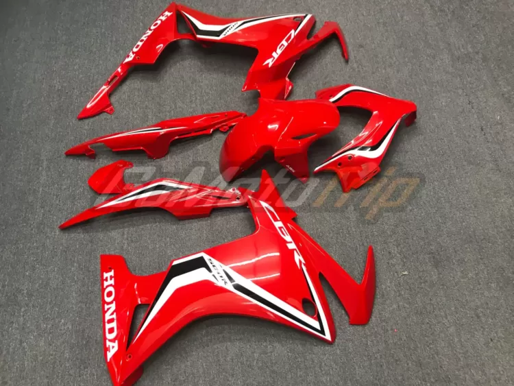 2013 2015 Honda Cbr500r Red Fairing 3