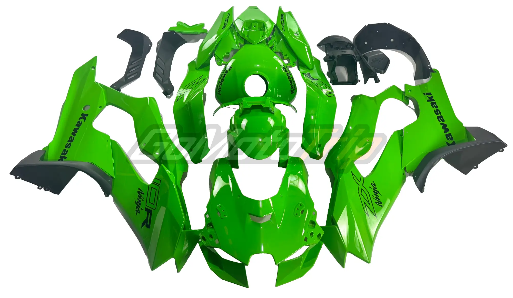 2021 2025 Kawasaki Ninja Zx 10R Lime Green Fairing 1 - Gomototrip 2021-2025 Kawasaki Ninja ZX-10R Lime Green Fairing 1
