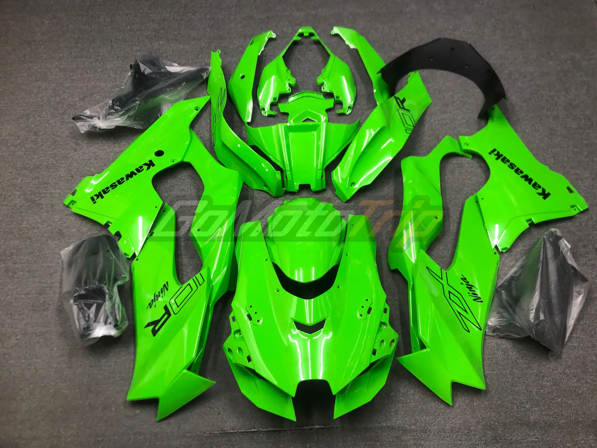 2021 2025 Kawasaki Ninja Zx 10R Lime Green Fairing 12 - Gomototrip 2021-2025 Kawasaki Ninja ZX-10R Lime Green Fairing 12