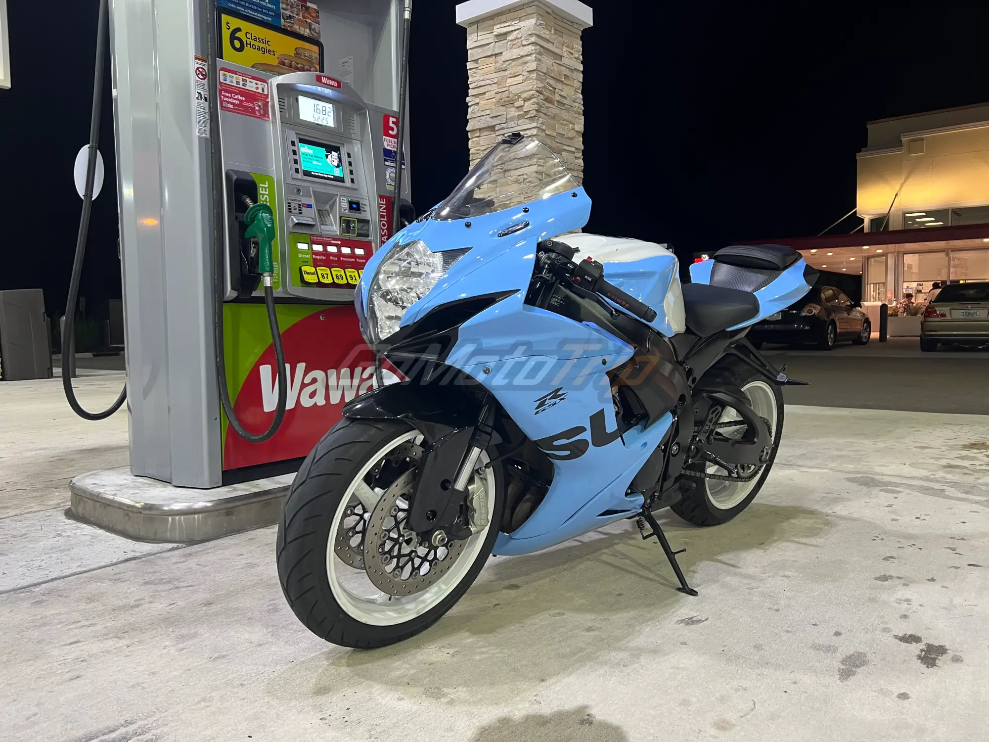 Rider Review 149366 Gabriel 2011 2023 Suzuki Gsx R750 600 Gloss Sea Breeze Blue Fairing 2