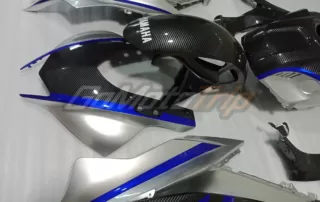 2019 2023 Yamaha Yzf R3 R25 Carbon Silver Fairing 4