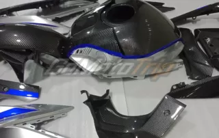 2019 2023 Yamaha Yzf R3 R25 Carbon Silver Fairing 5
