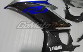 2019 2023 Yamaha Yzf R3 R25 Carbon Silver Fairing 6