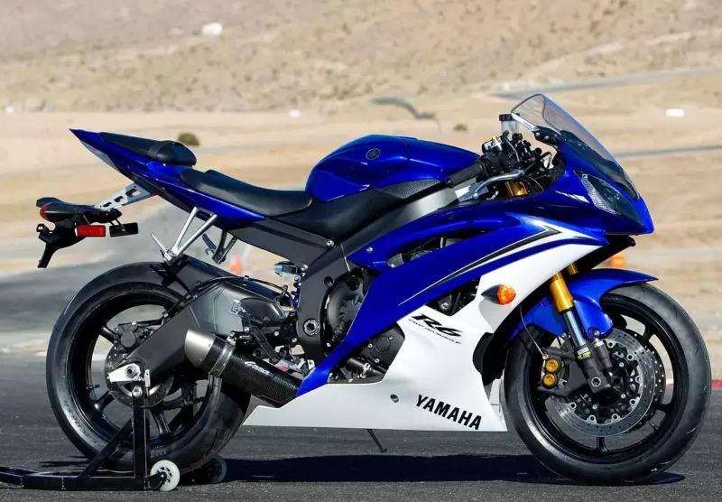 2008 2016 Yamaha Yzf R6 Blue White