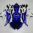 2008 2016 Yamaha Yzf R6 Blue White Fairing 1