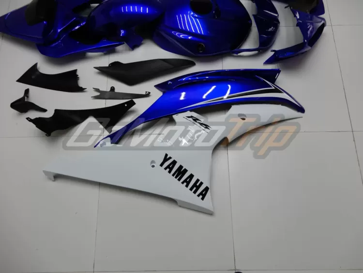 2008 2016 Yamaha Yzf R6 Blue White Fairing 13