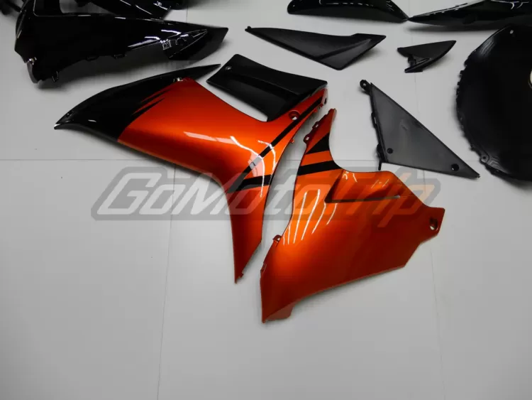 2011 2023 Suzuki Gsx R750 600 Black Orange Fairing 10