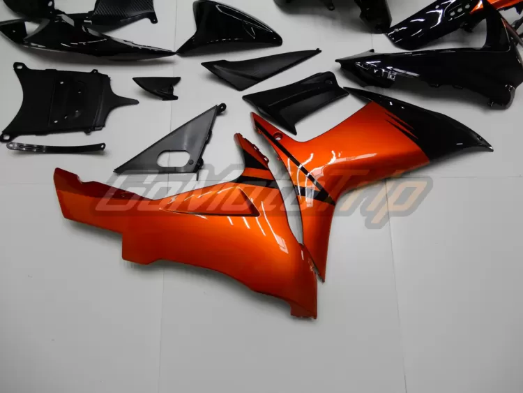 2011 2023 Suzuki Gsx R750 600 Black Orange Fairing 11