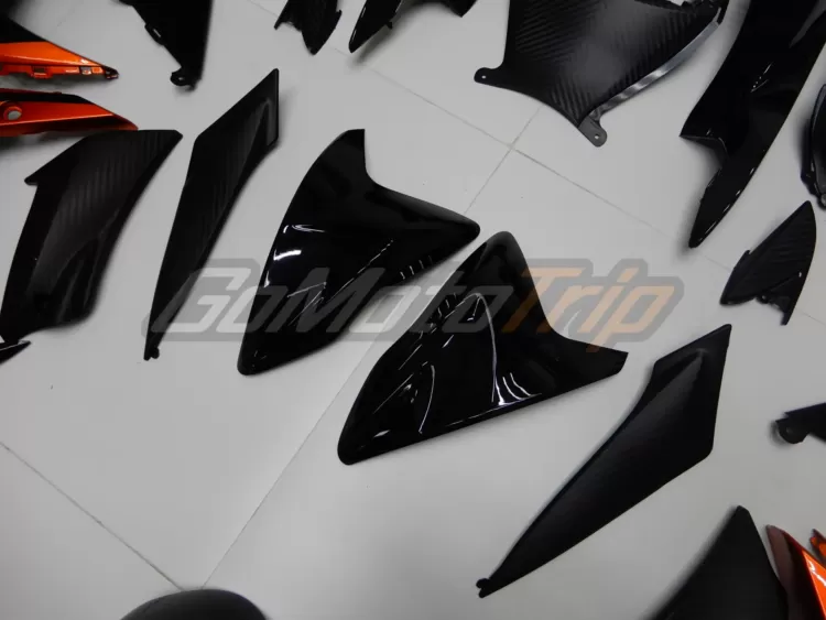 2011 2023 Suzuki Gsx R750 600 Black Orange Fairing 9