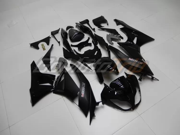 2012 Kawasaki Ninja Zx 6r Black Fairing 3