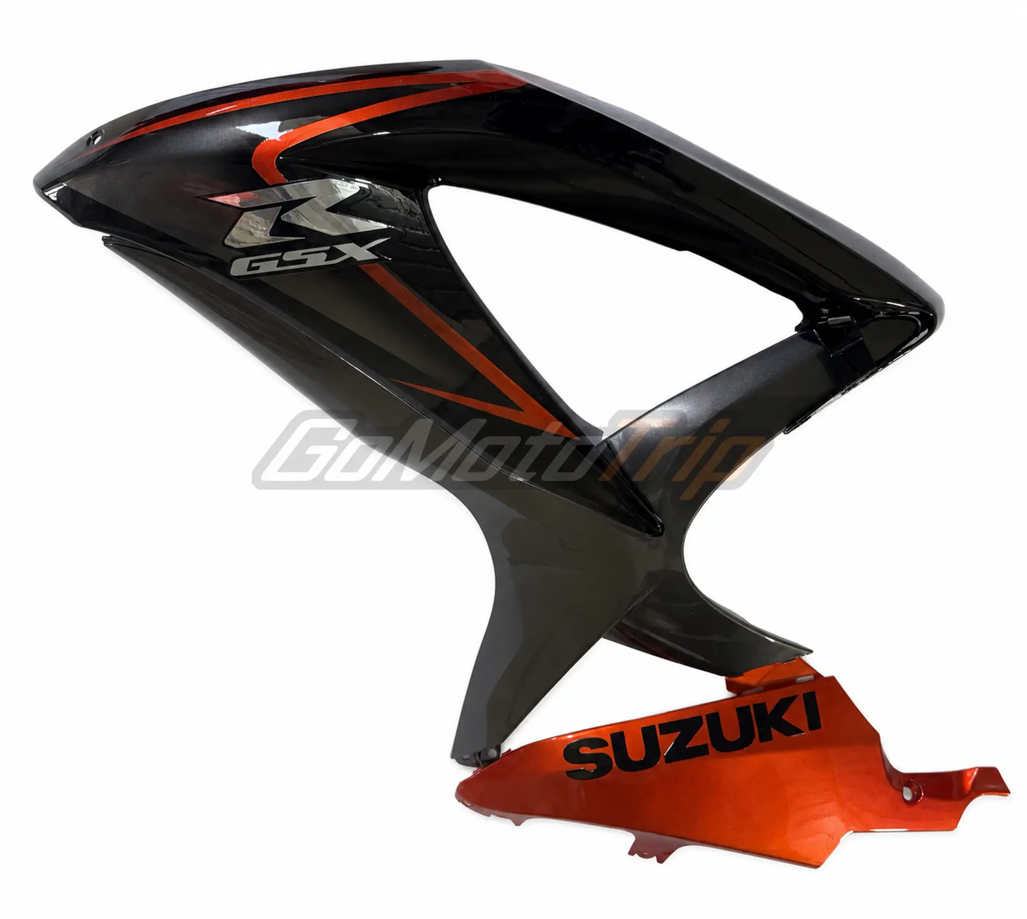 2008 2010 Suzuki K8 Black Orange Fairing 12 - Gomototrip 2008-2010 Suzuki K8 Black Orange Fairing 12