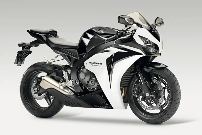 2010 Honda Cbr1000rr Black White Fairing Edition 14