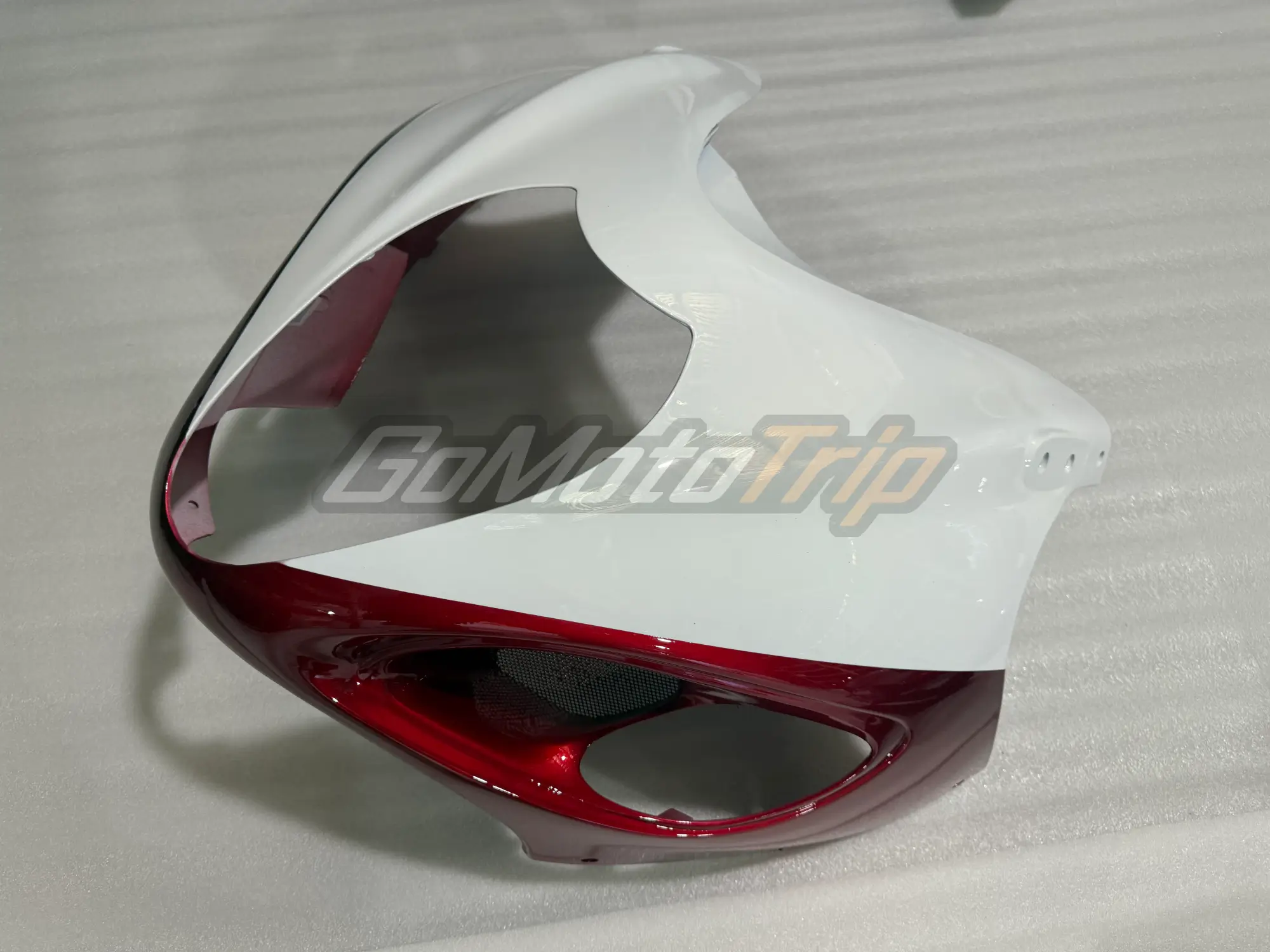 1999 2007 Suzuki Hayabusa Red White Fairing Kit 4 - Gomototrip 1999-2007 Suzuki Hayabusa Red White Fairing Kit 4