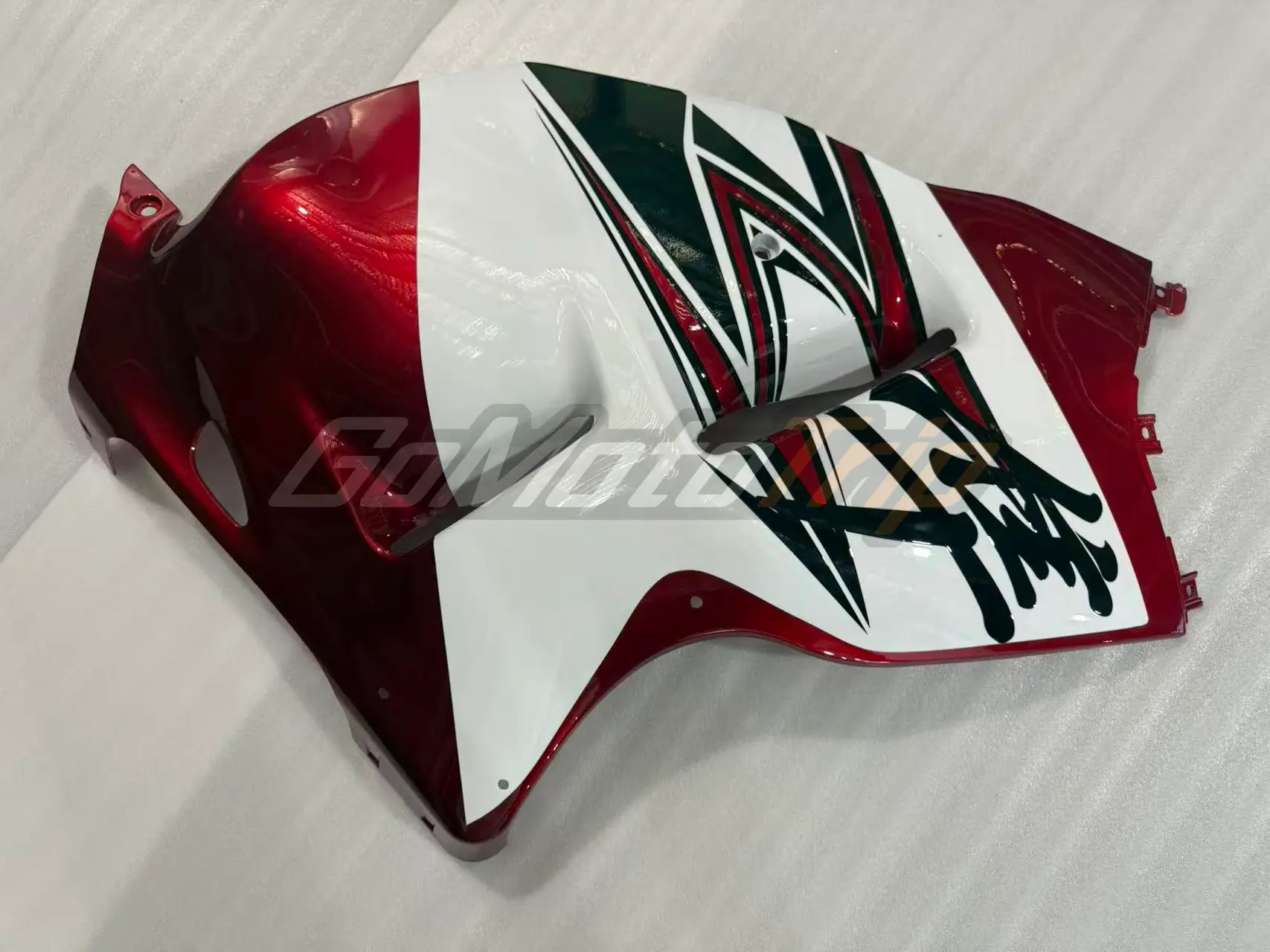 1999 2007 Suzuki Hayabusa Red White Fairing Kit 8 - Gomototrip 1999-2007 Suzuki Hayabusa Red White Fairing Kit 8