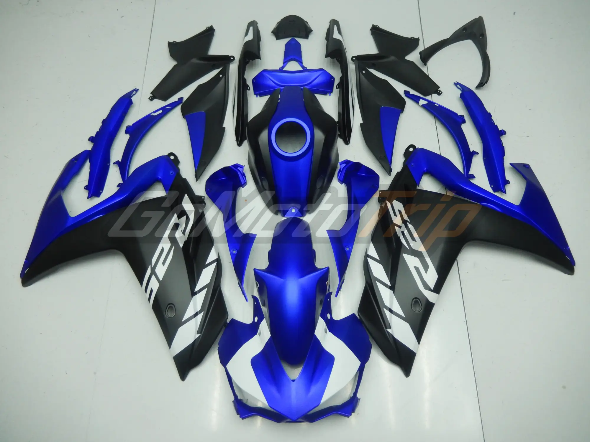 2014-2018 Yamaha YZF-R25 Blue Black Fairing 1