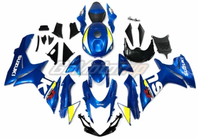 2015 Suzuki Gsx R600 Blue Fairing Kit 1 - Gomototrip 2015 Suzuki GSX-R600 Blue Fairing Kit 1