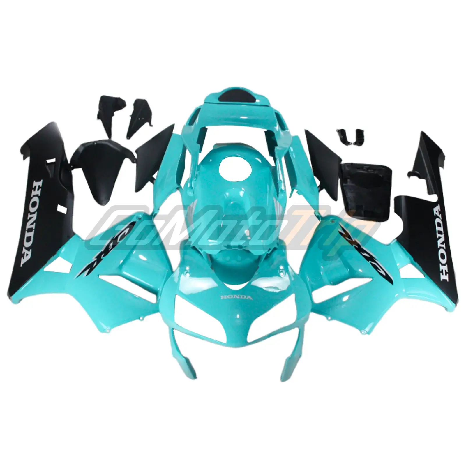 2003-2004 Honda CBR600RR Blue Black Fairing 1