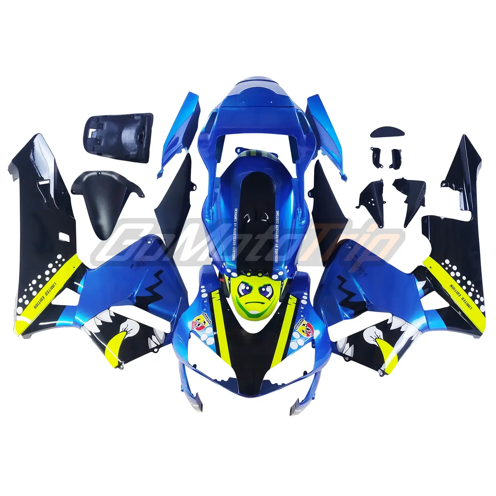 2003-2004 Honda CBR600RR Shark Fairing 1
