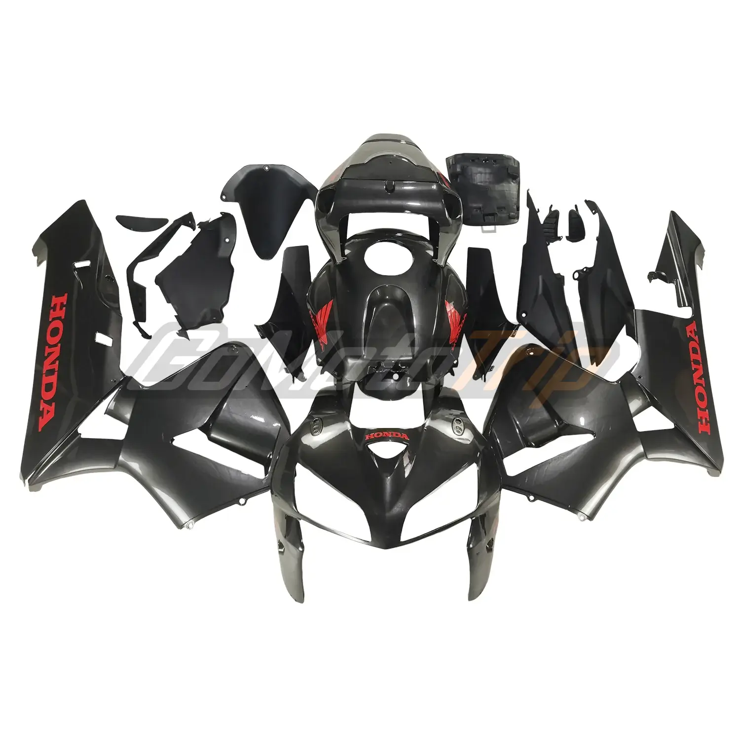2005-2006 Honda CBR600RR Black Fairing 1