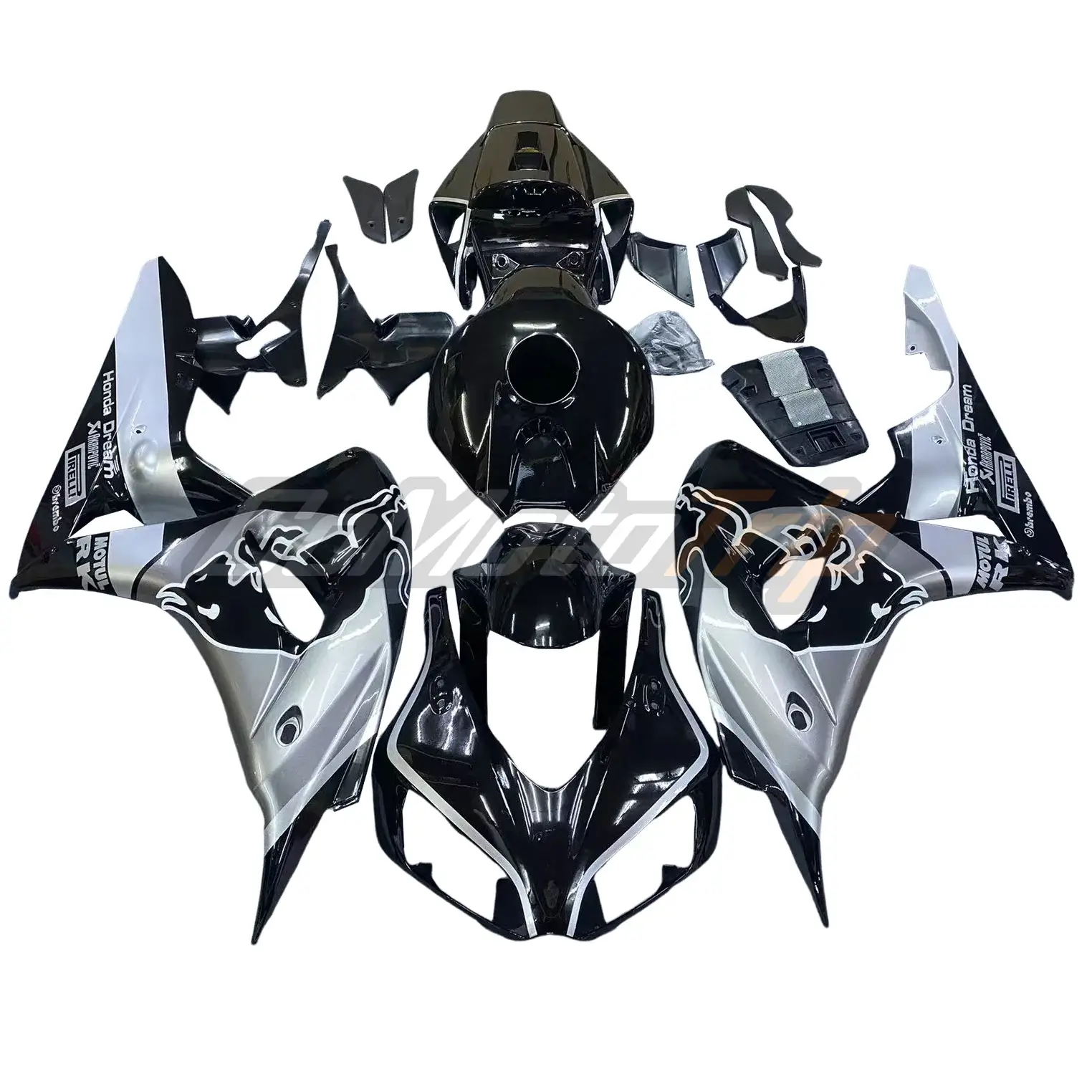 2006-2007 Honda CBR1000RR Red Bull Fairing2 1