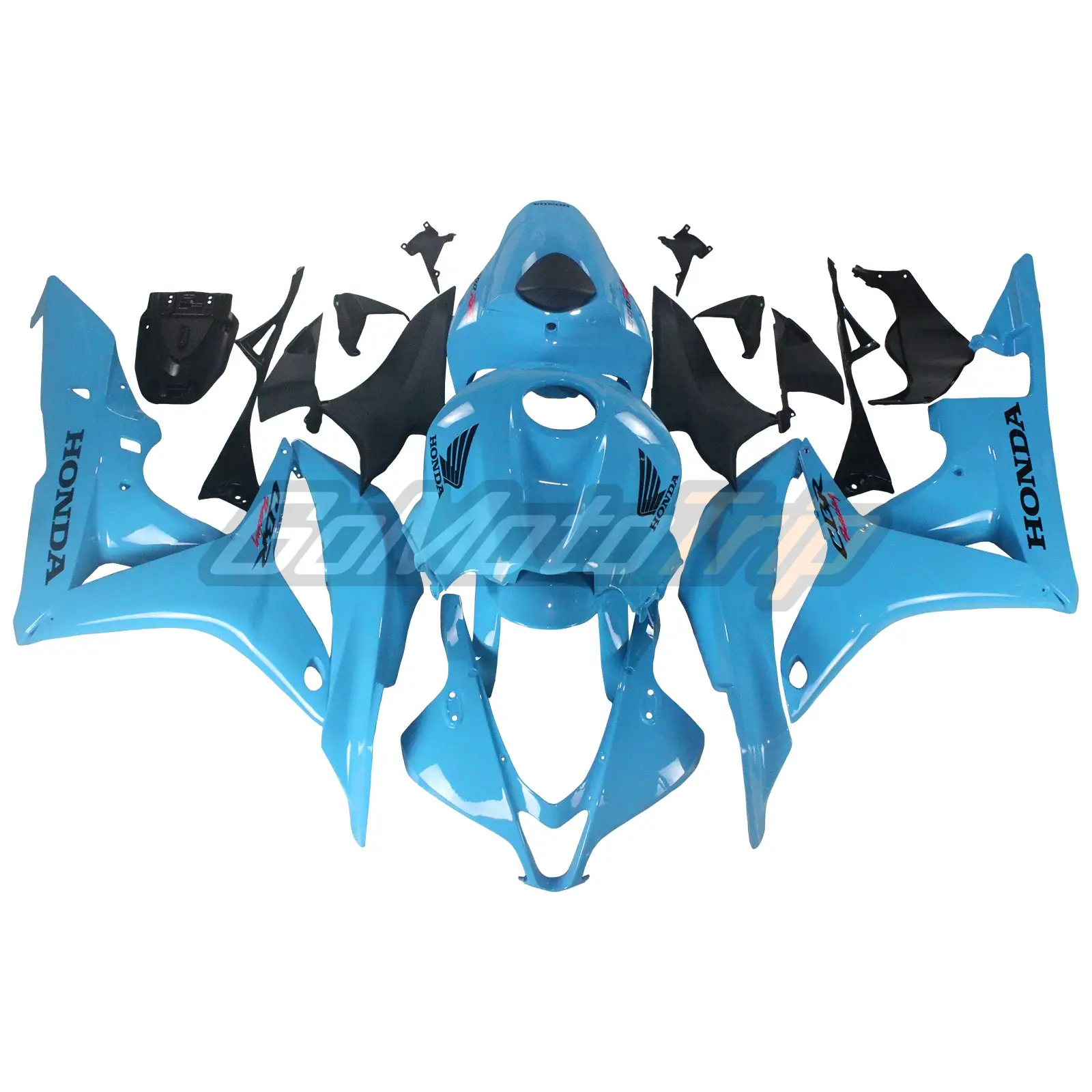 2007-2008 Honda CBR600RR Blue Fairing 1