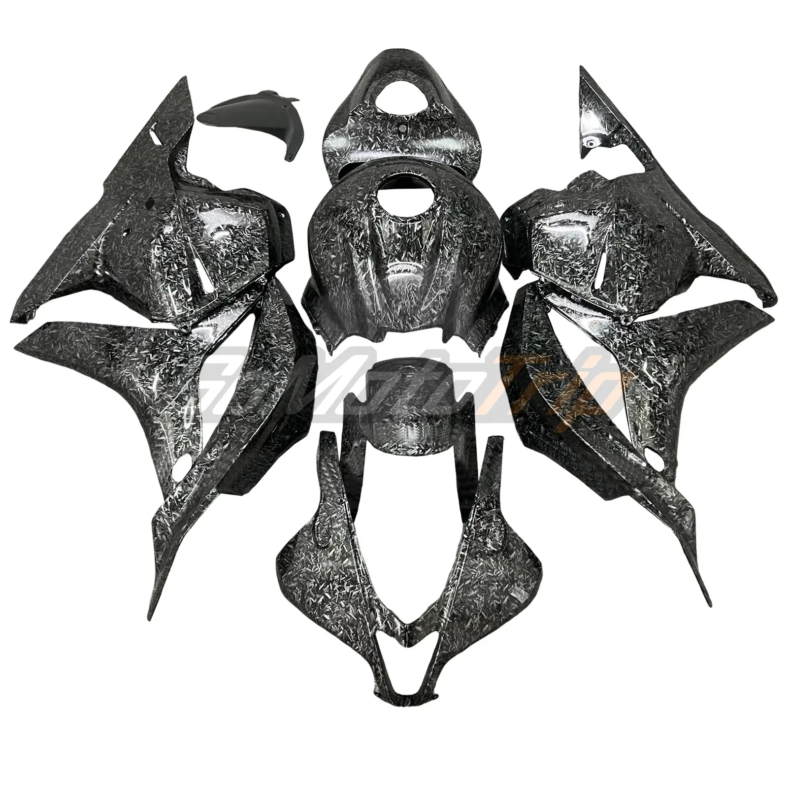 2009-2012 Honda CBR600RR Forged Carbon Looking Fairing