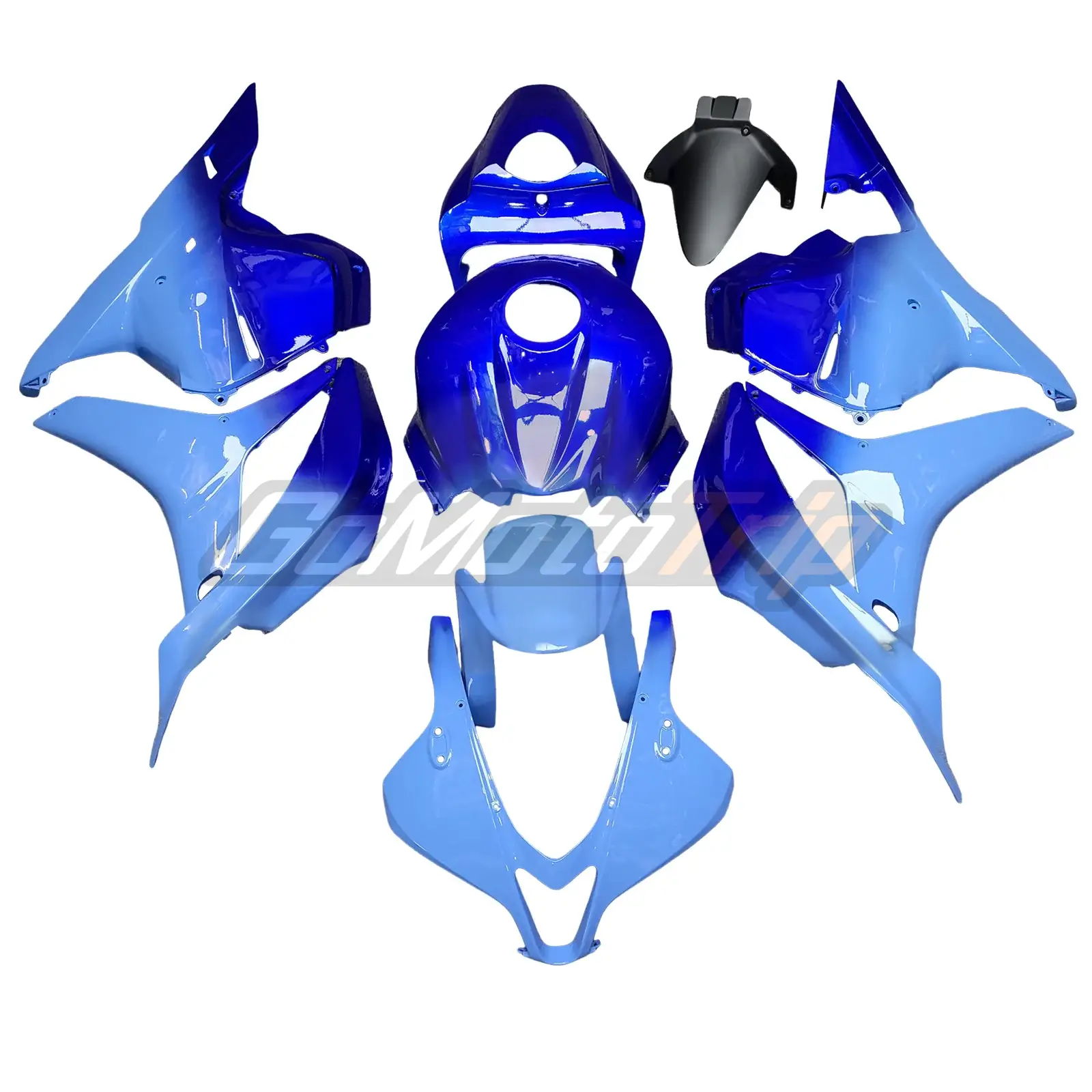 2009-2012 Honda CBR600RR Gradient Blue Fairing