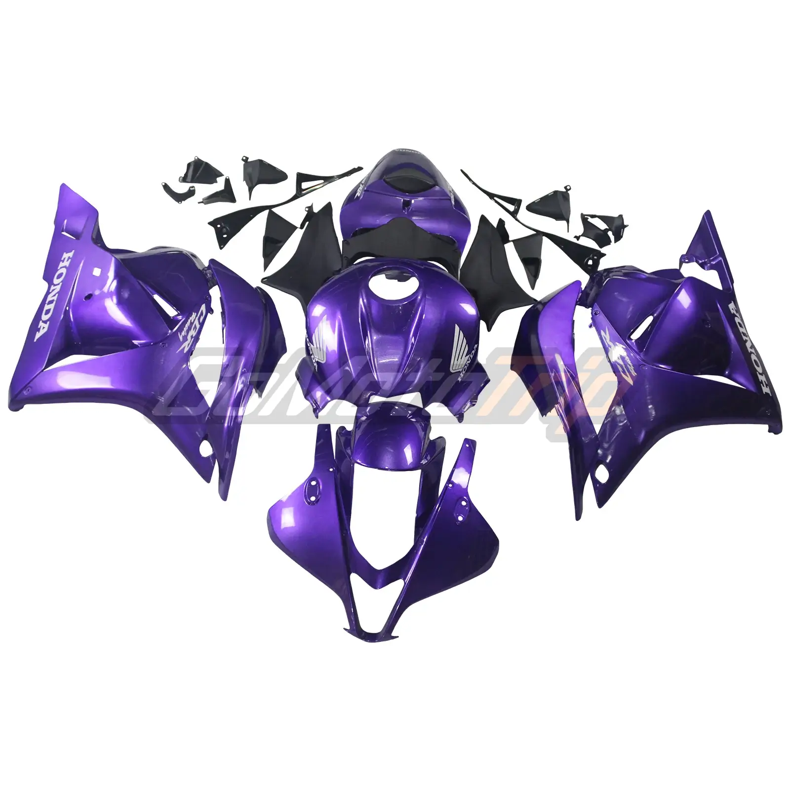 2009-2012 Honda CBR600RR Purple Fairing 1