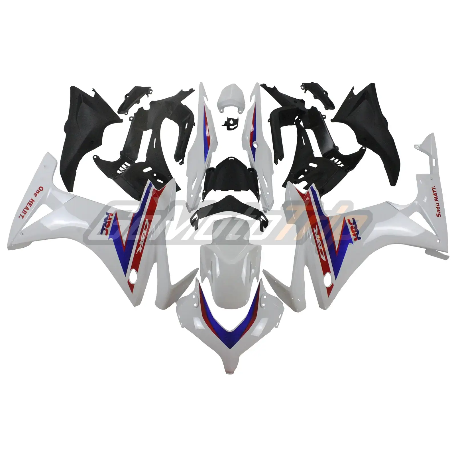 2013-2015 Honda CBR500R HRC Fairing2 1