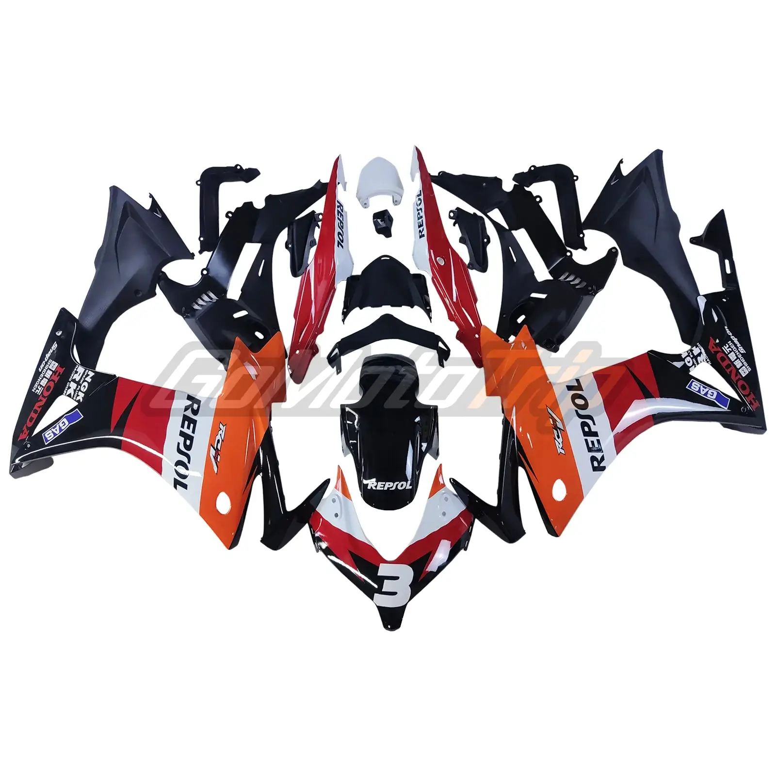 2013-2015 Honda CBR500R REPSOL Fairing 1