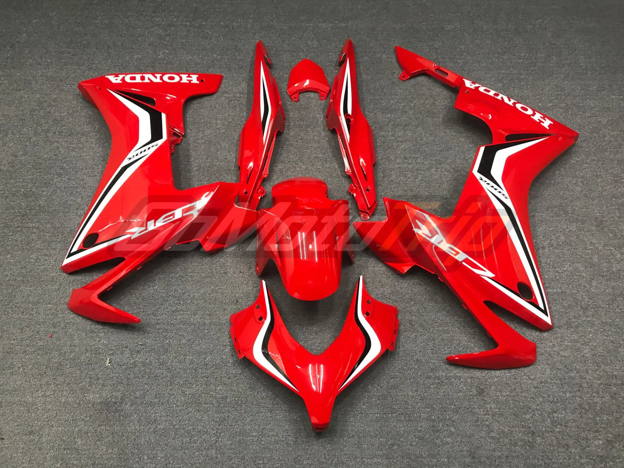 2013-2015 Honda CBR500R Red Fairing2 1