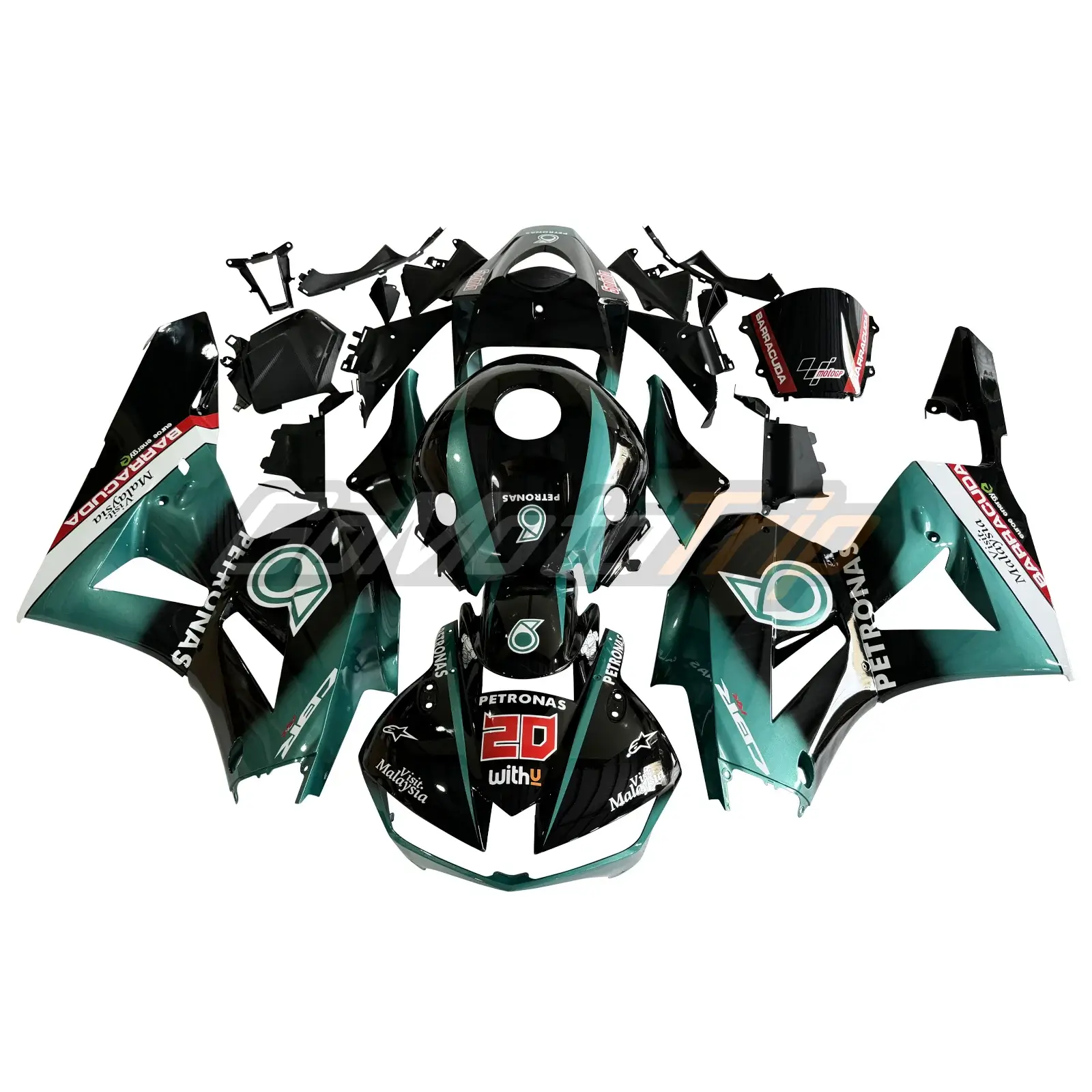 2013-2020 Honda CBR600RR Petronas SRT Fairing 1
