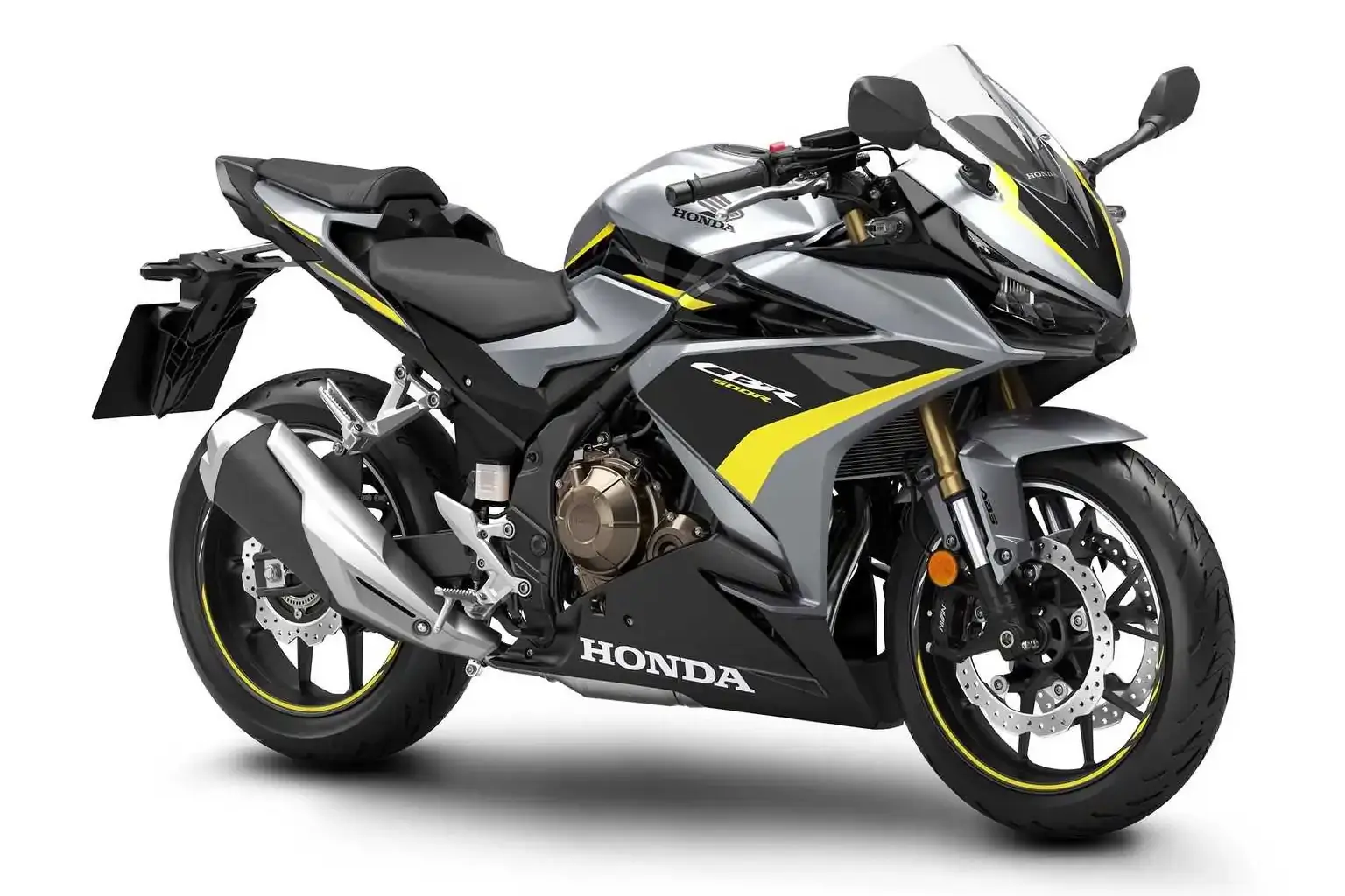 2019-2023 Honda CBR500R Black Silver Fairing 11