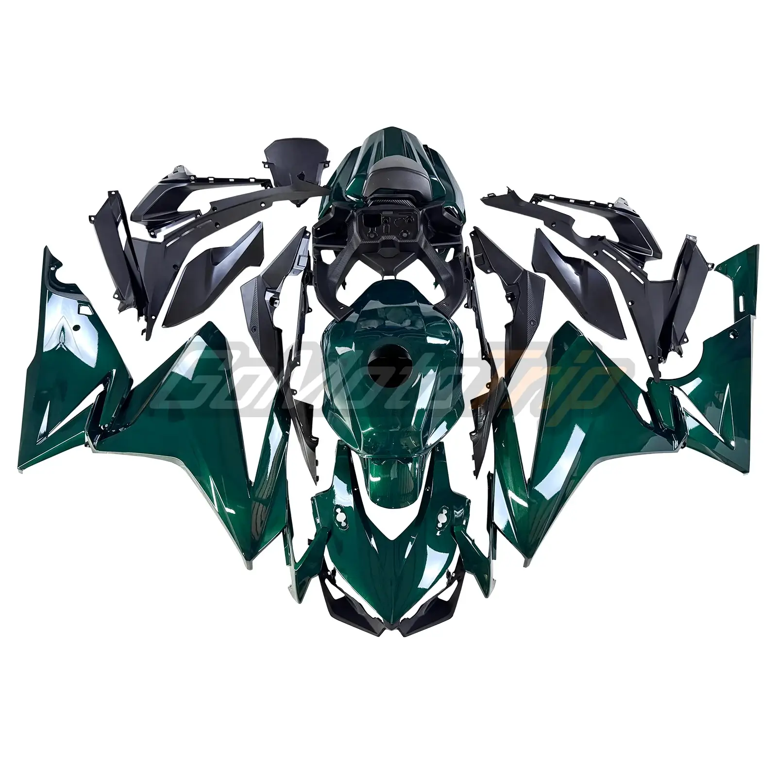 2019-2023 Honda CBR500R Pearl Green Fairing 1