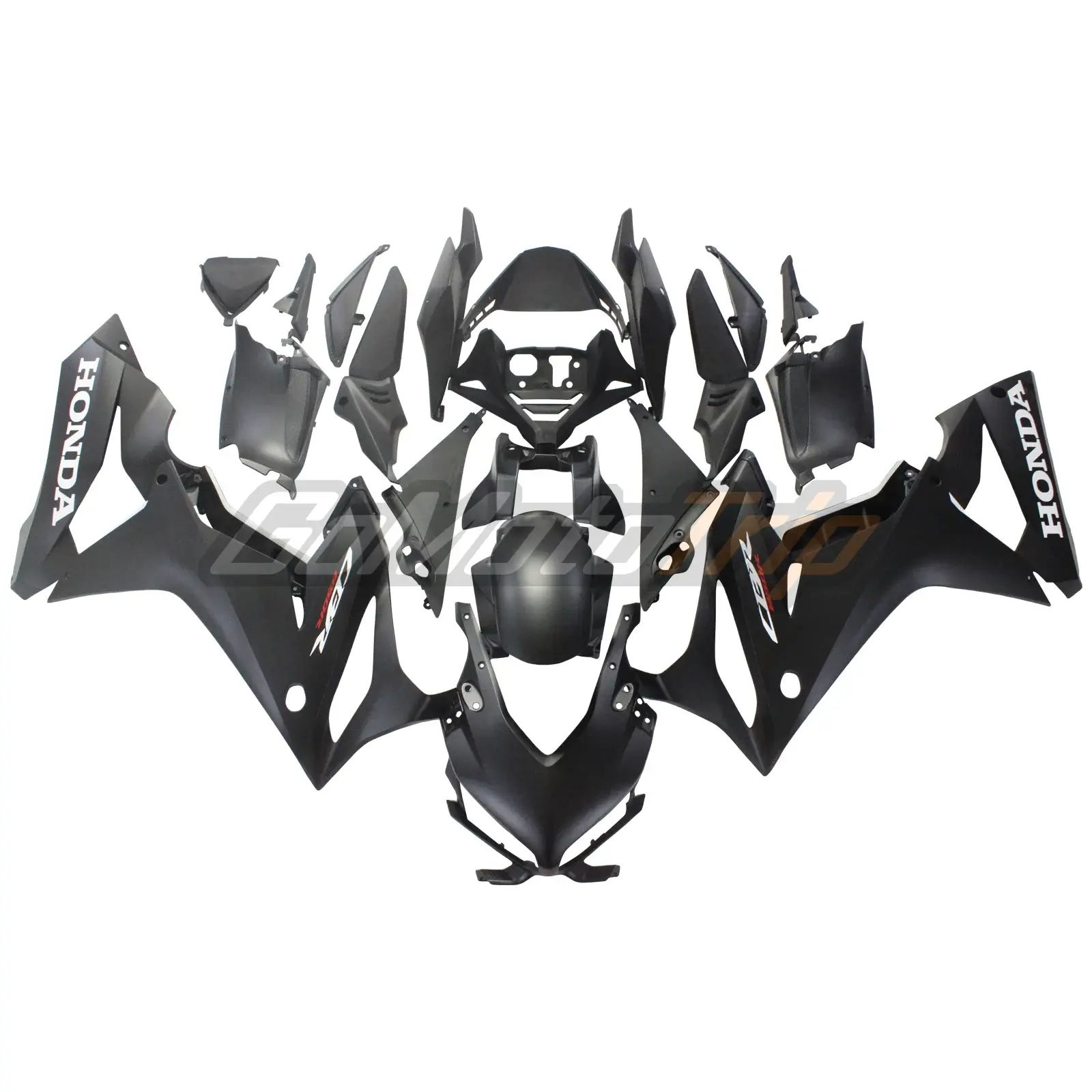2019-2023 Honda CBR650R Black Fairing2 1