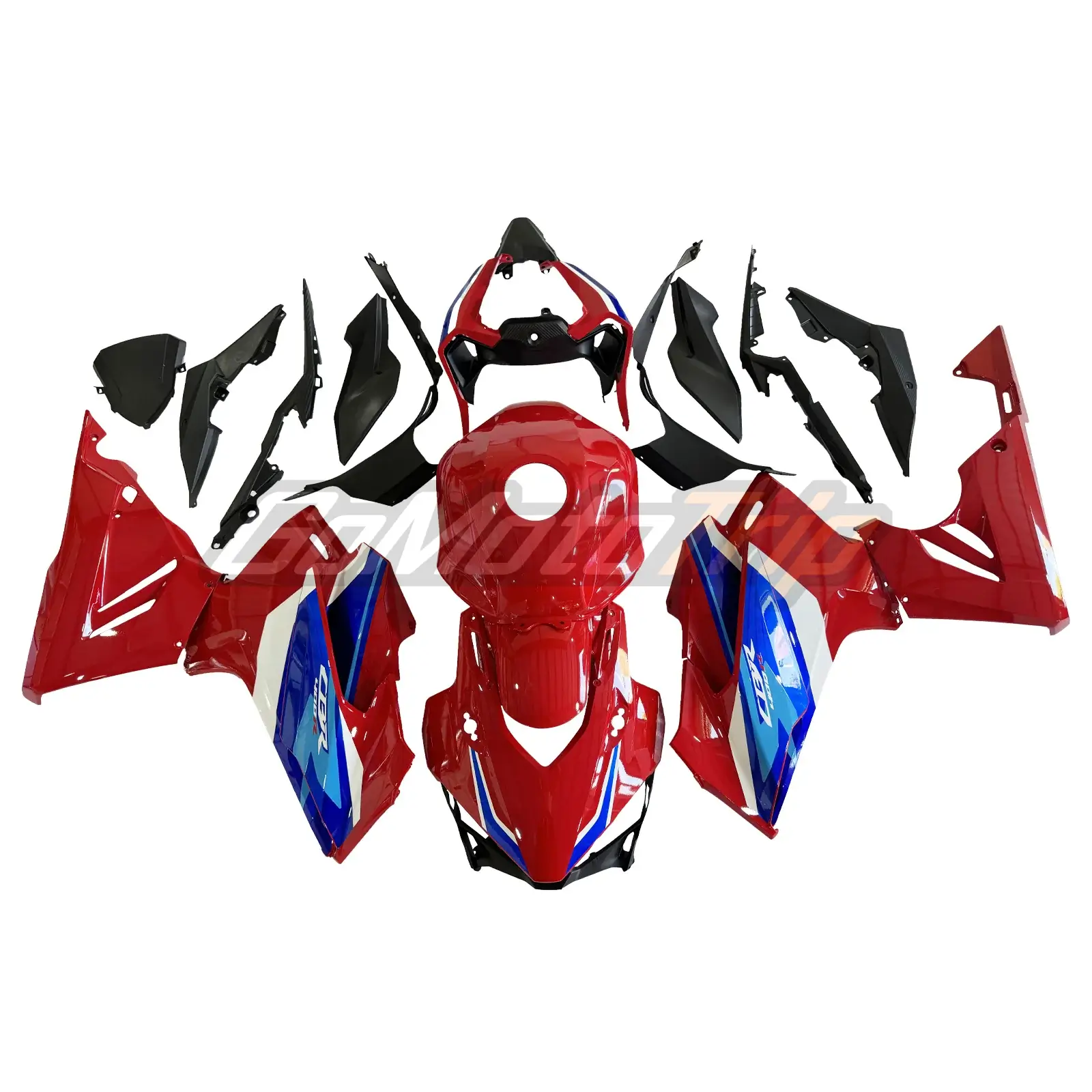 2024-2025 Honda CBR500R Grand Prix Red Style Fairing 1