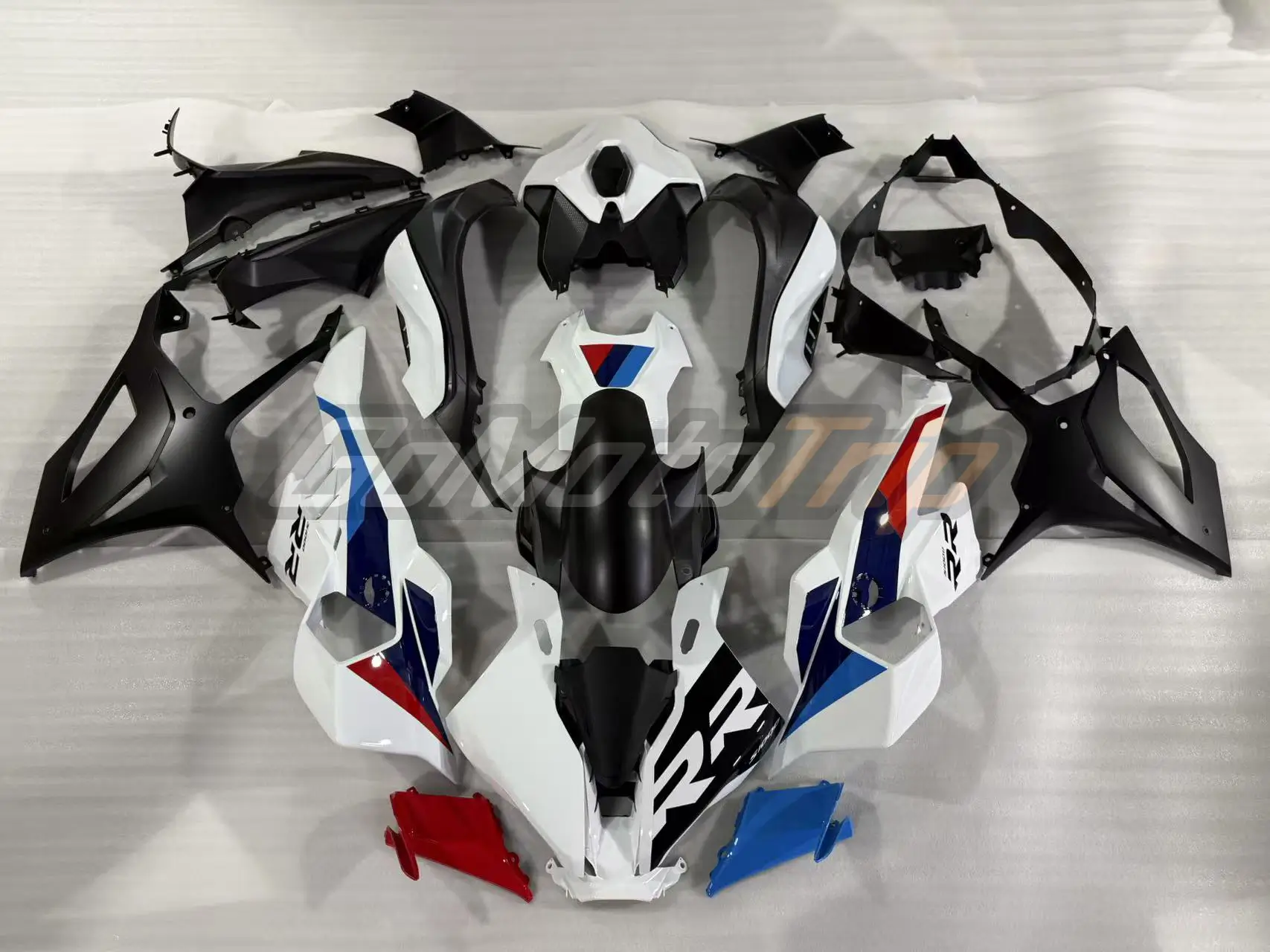 2025 BMW S1000RR Light White M Style Fairing 1