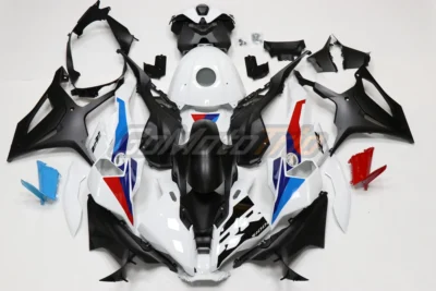 2025 Bmw S1000Rr Light White M Style Fairing Kit 1 - Gomototrip 2025 BMW S1000RR Light White M Style Fairing Kit 1