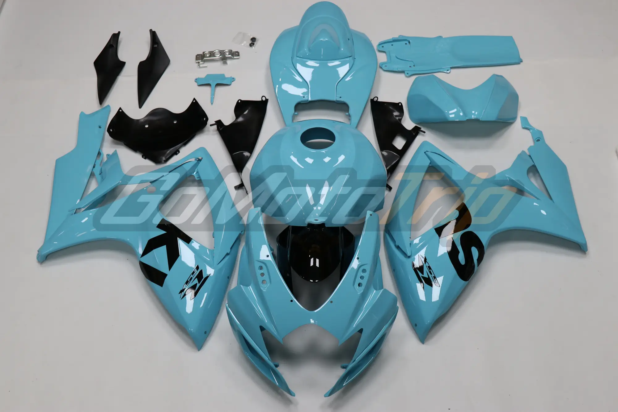 2006-2007 Suzuki K6 Sea Breeze Blue Fairing 1