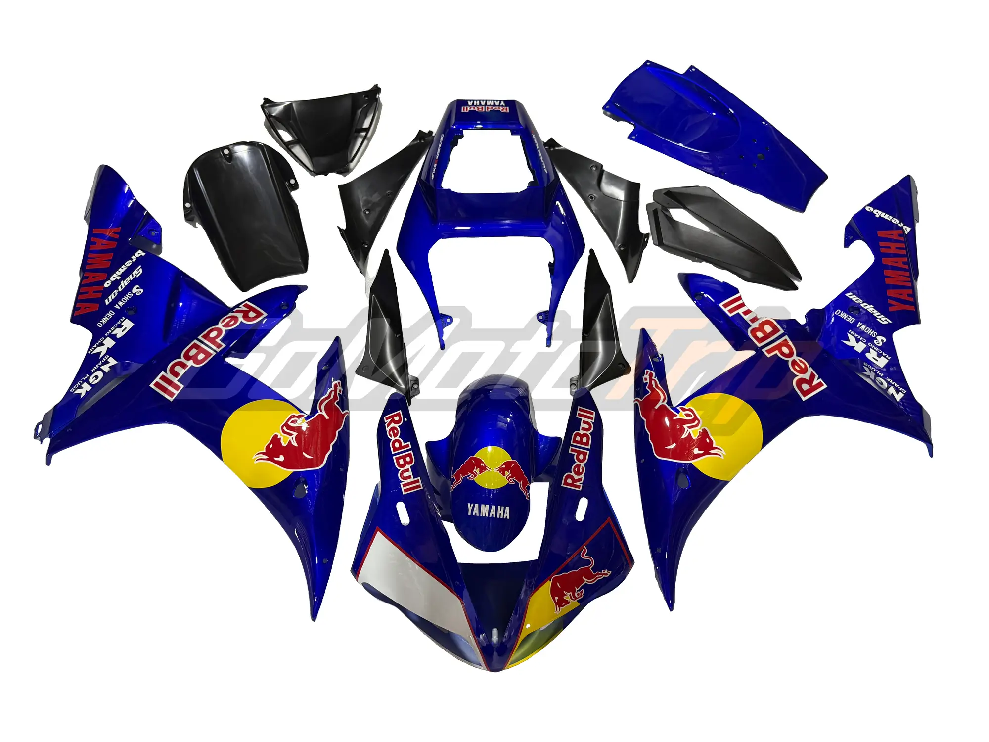 2002-2003 Yamaha YZF-R1 Blue RedBull Fairing 1